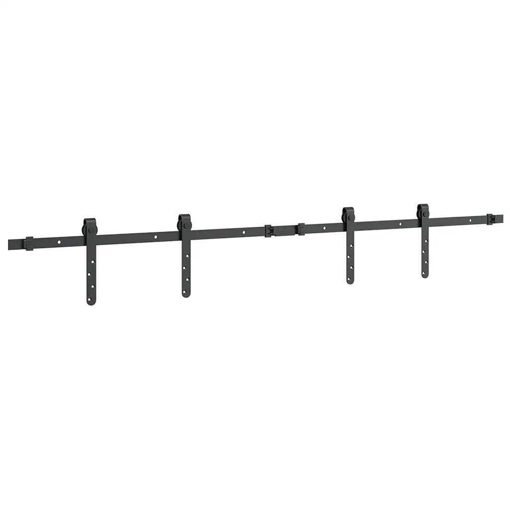 skydelågesæt til skabe kulstofstål 152 cm