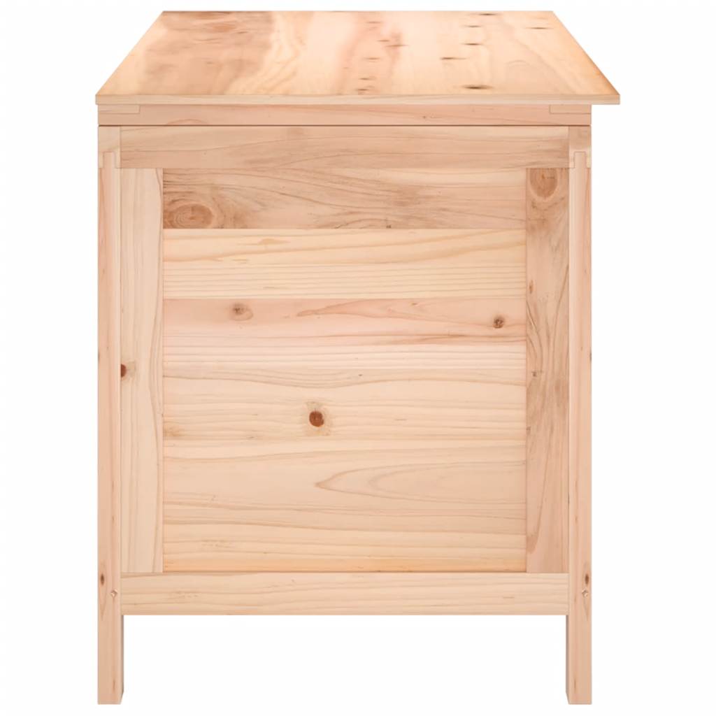 udendørs hyndeboks 99x50x56,5 cm massivt grantræ