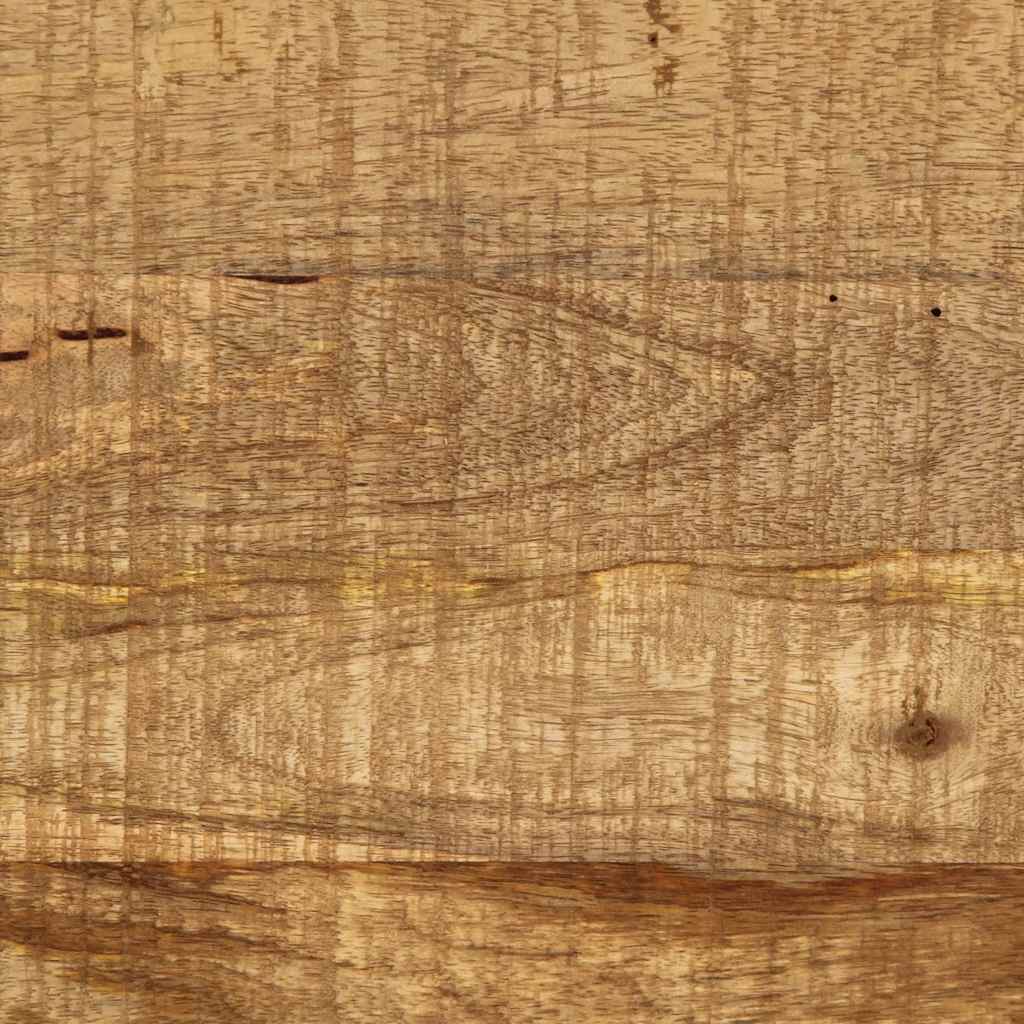 skænk 55x30x73 cm massivt ru mangotræ hvid og brun