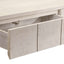 konsolbord 110x35x75 cm massivt mangotræ