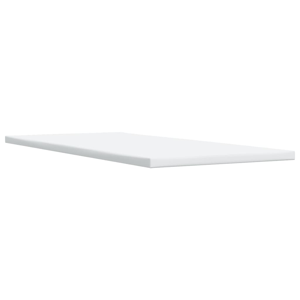 kontinentalseng 80x200 cm kunstlæder cappuccinofarvet