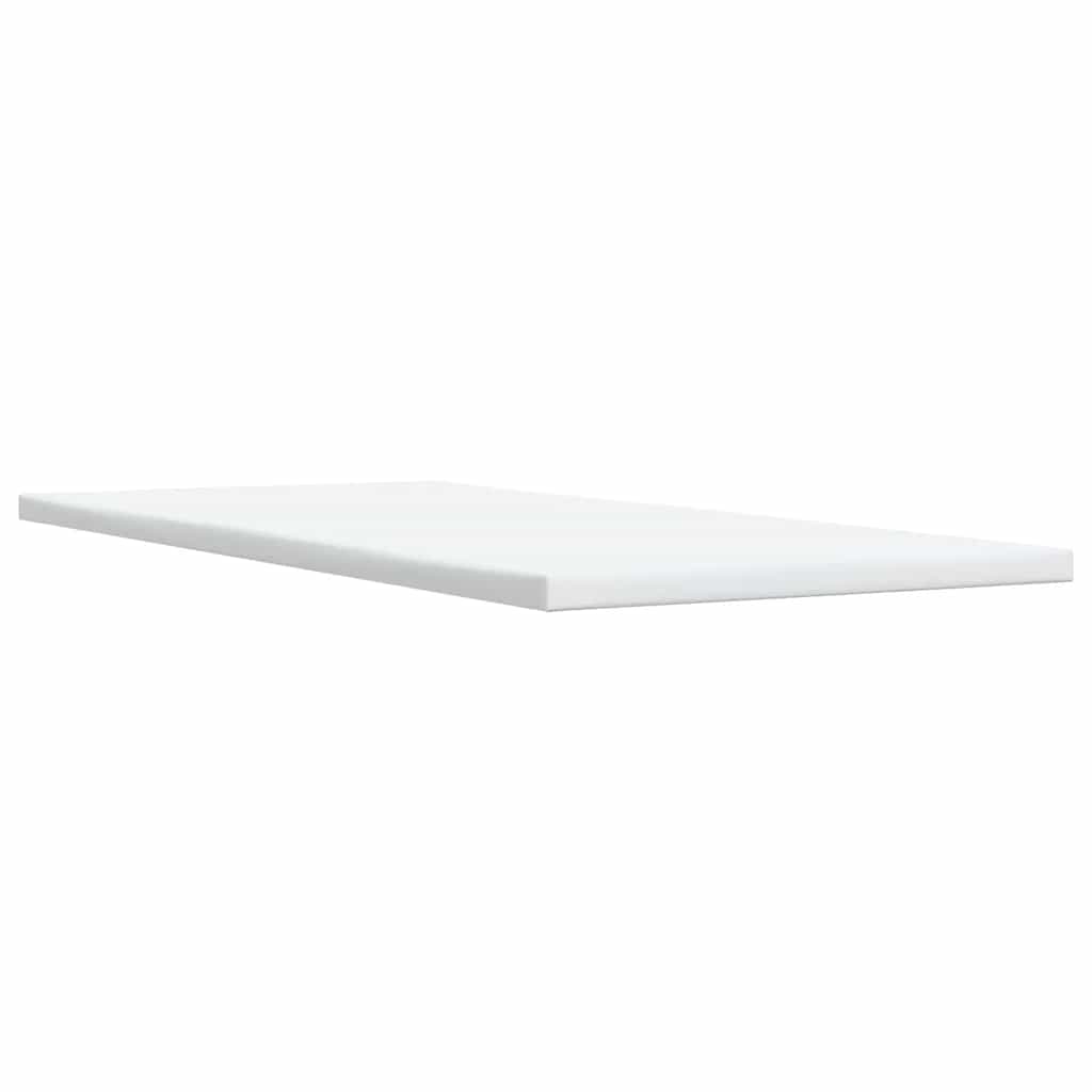 kontinentalseng med madras 90x200 cm fløjl blå