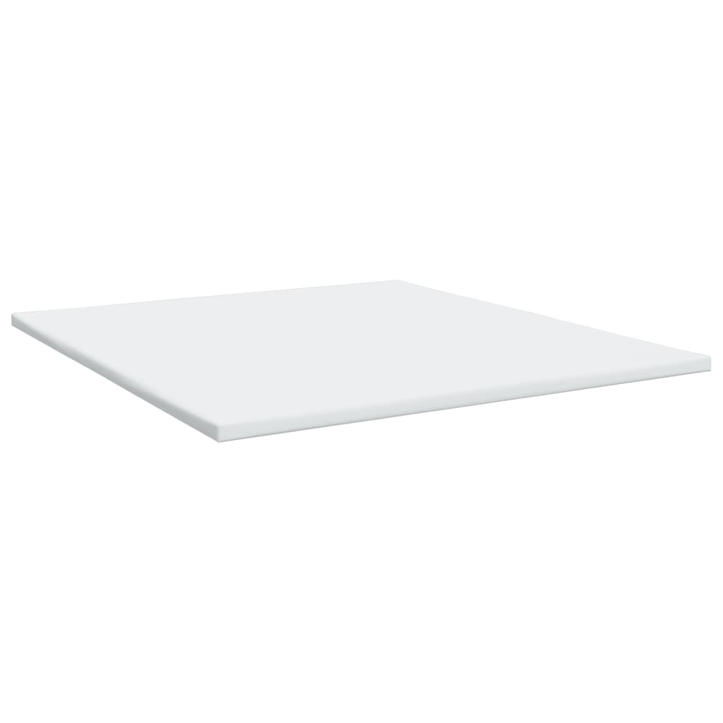 kontinentalseng 200x200 cm kunstlæder cappuccinofarvet