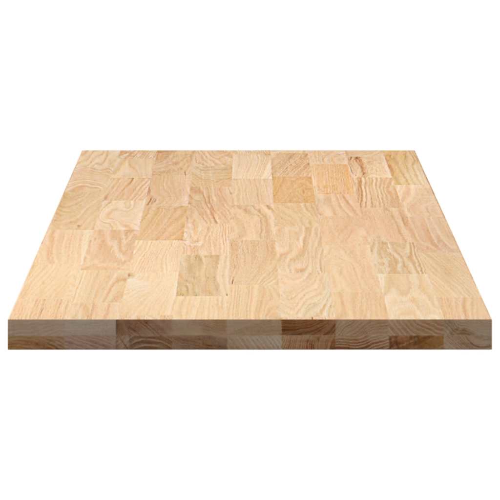 køkkenbordplade 140x63,5x4 cm massivt egetræ rektangulær