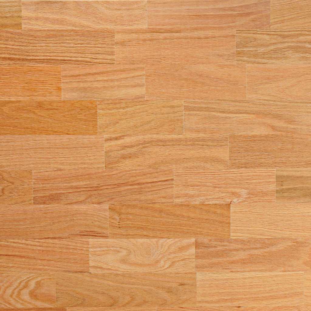bordplade 100x50x2,5 cm massivt egetræ rektangulær lysebrun