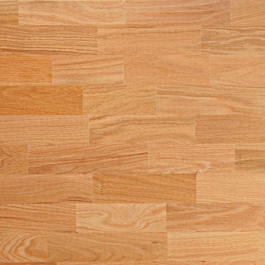 bordplade 120x50x2,5 cm massivt egetræ rektangulær lysebrun