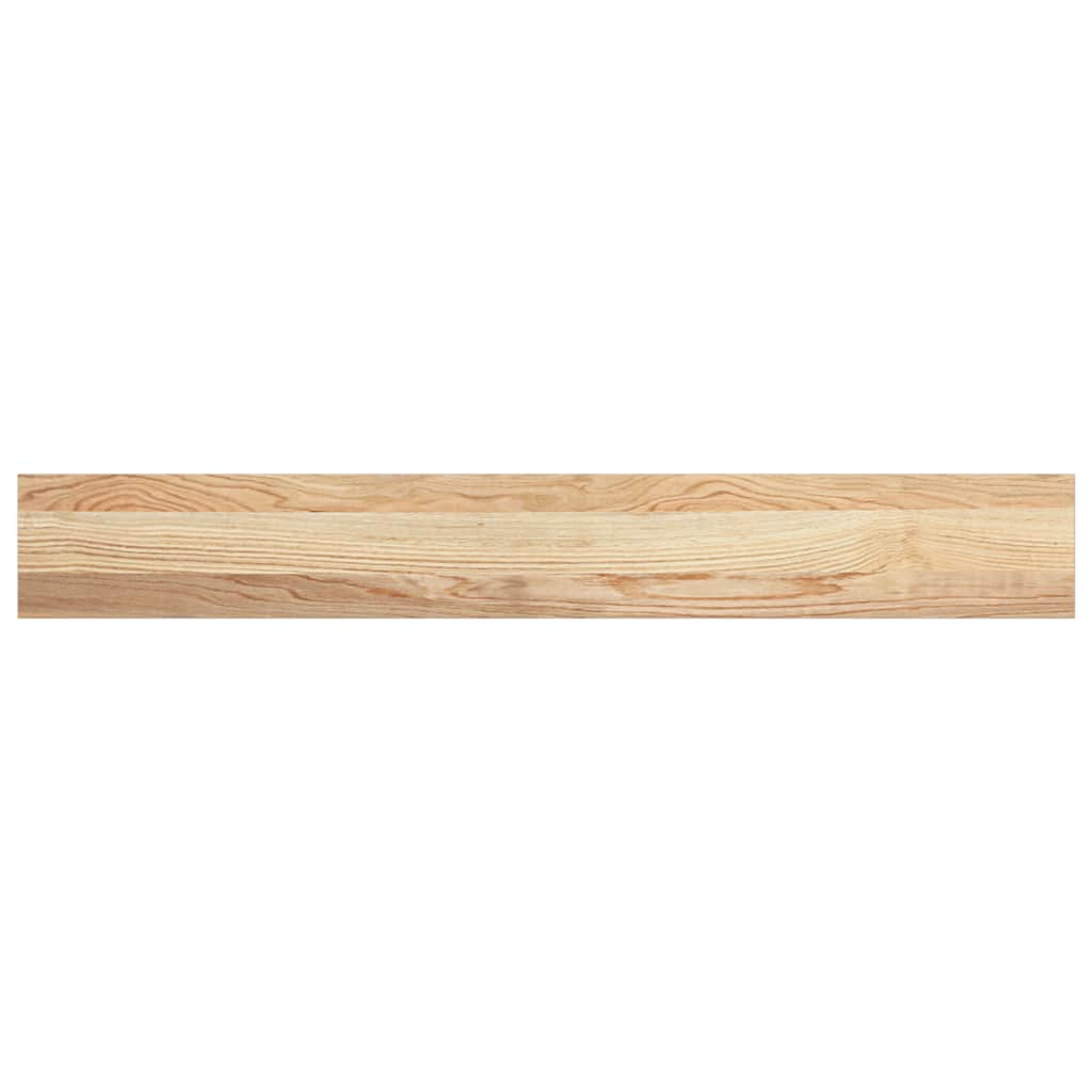 vindueskarme 2 stk ubehandlet 110x15x2 cm massivt egetræ