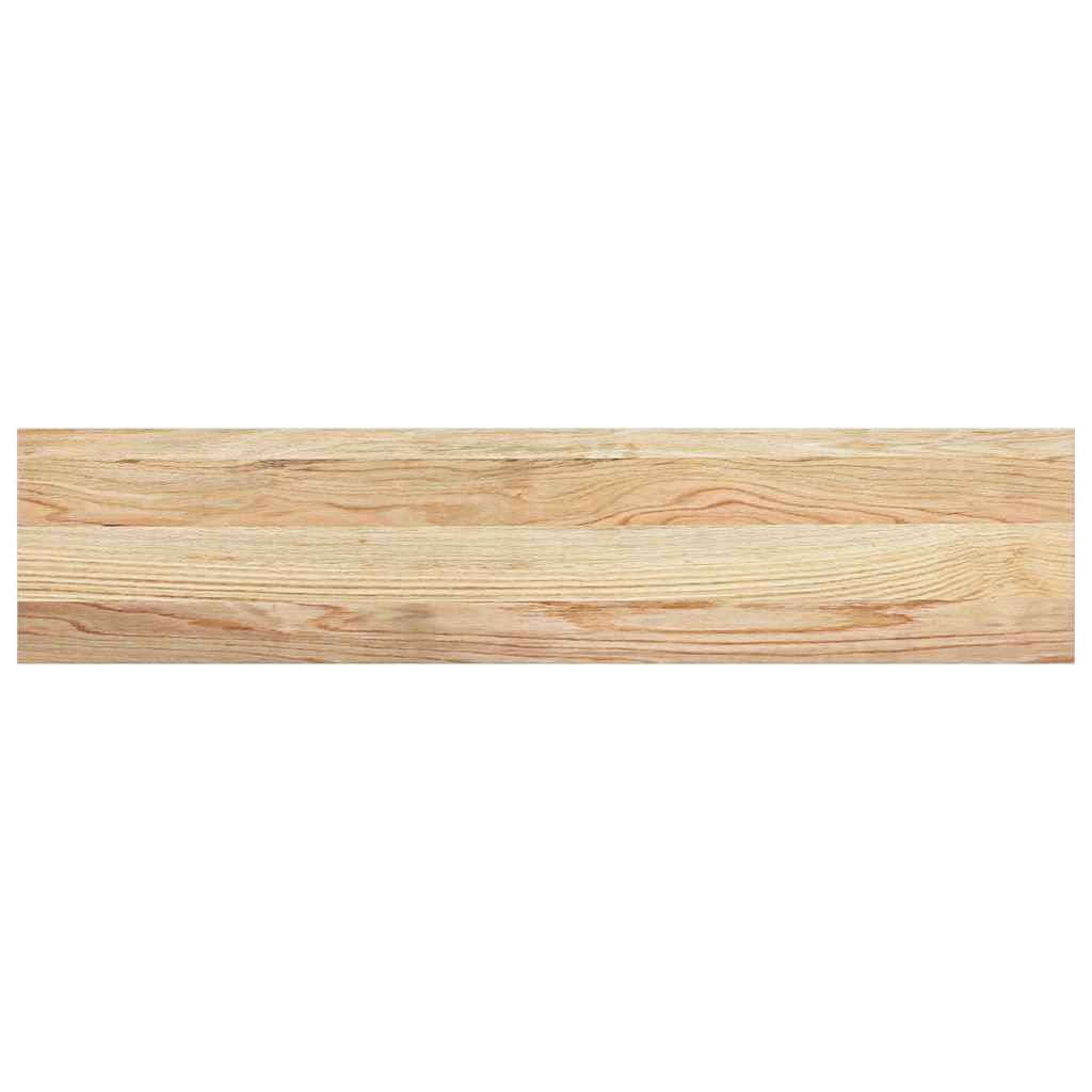 vindueskarme 2 stk ubehandlet 90x20x2 cm massivt egetræ