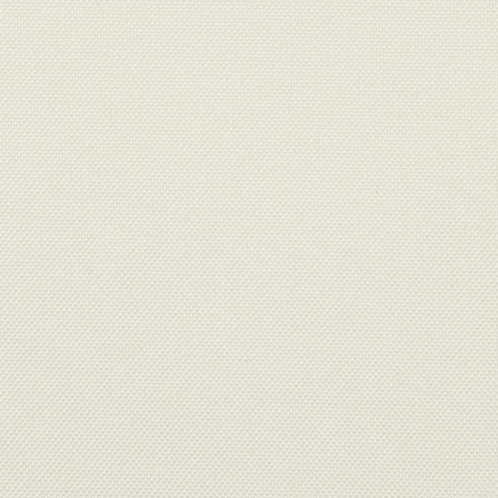 udendørs sædehynder 2 stk. 45x45x2 cm firkantet cremefarvet