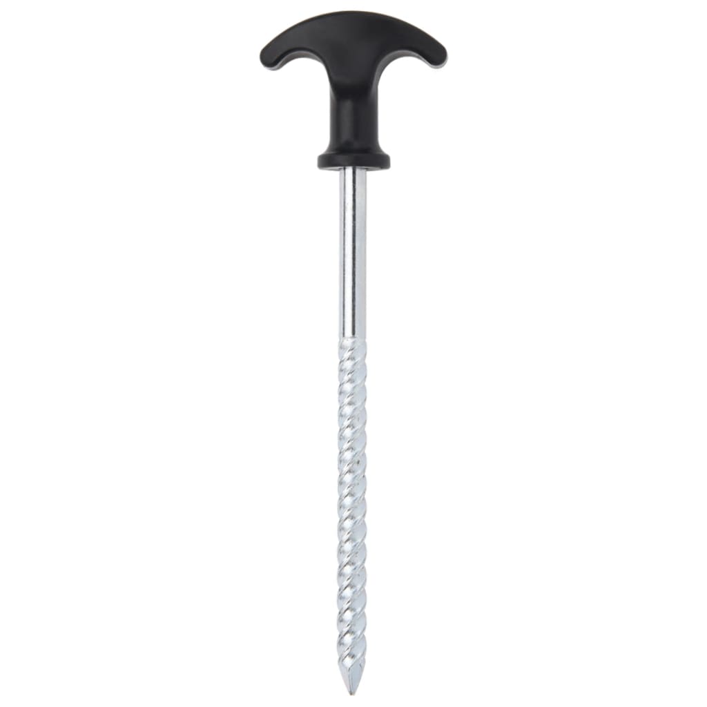 teltpløkker 24 stk. 17 cm Ø7 mm galvaniseret stål