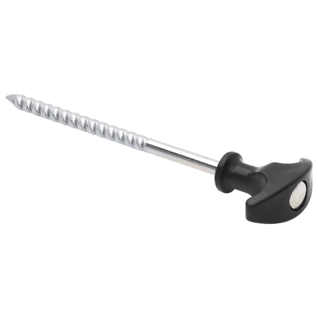 teltpløkker 24 stk. 17 cm Ø7 mm galvaniseret stål