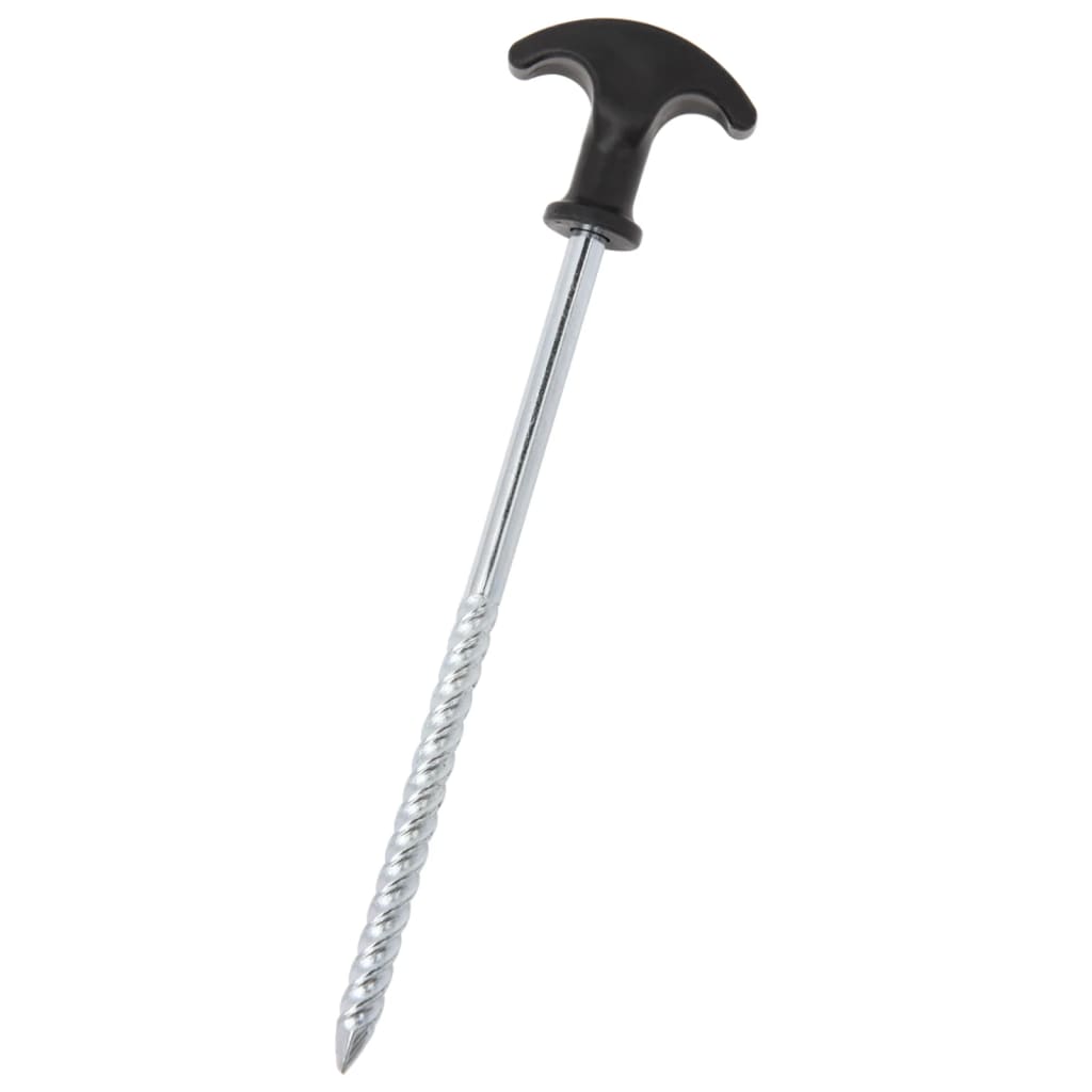teltpløkker 24 stk. 20 cm Ø7 mm galvaniseret stål