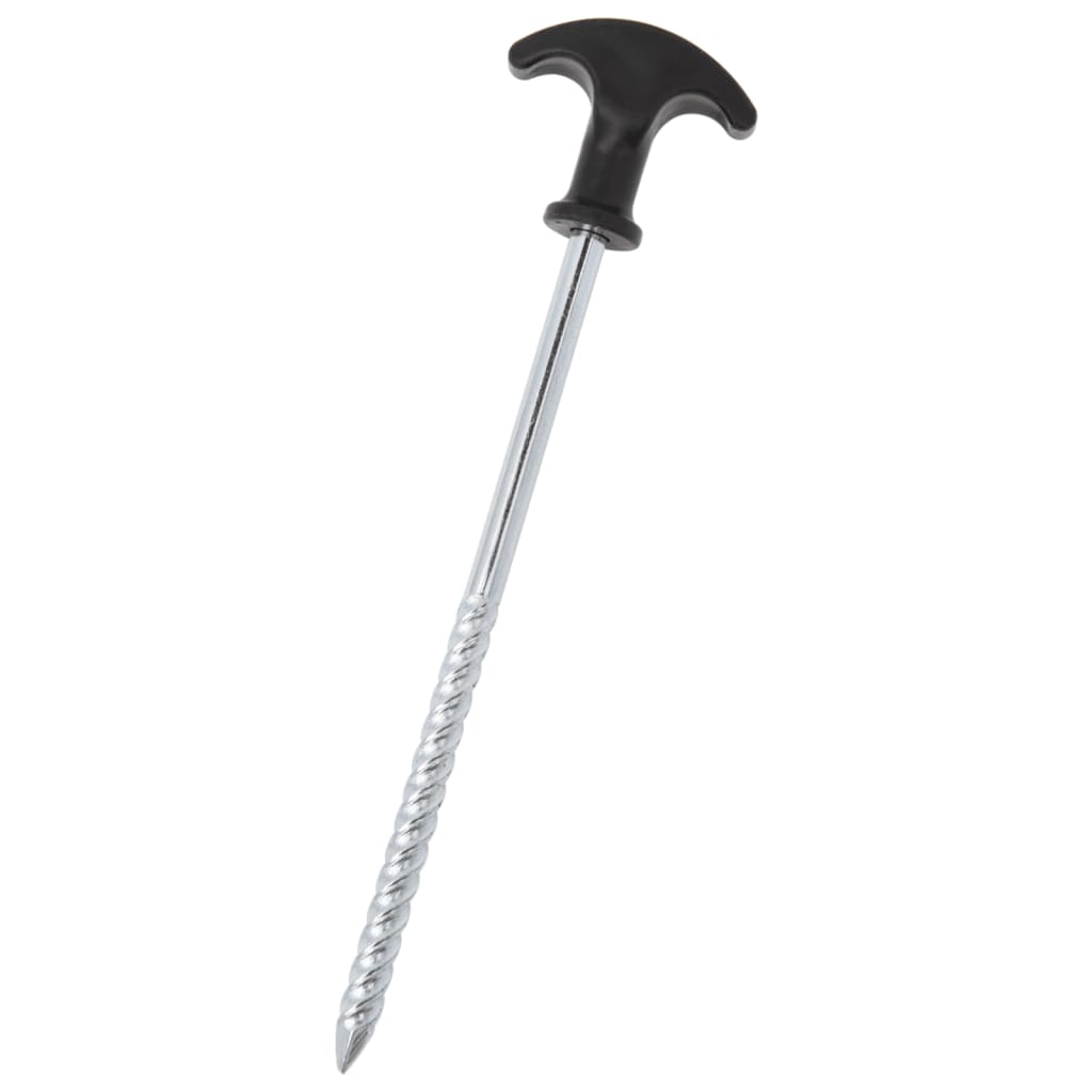 teltpløkker 12 stk. 20 cm Ø7 mm galvaniseret stål