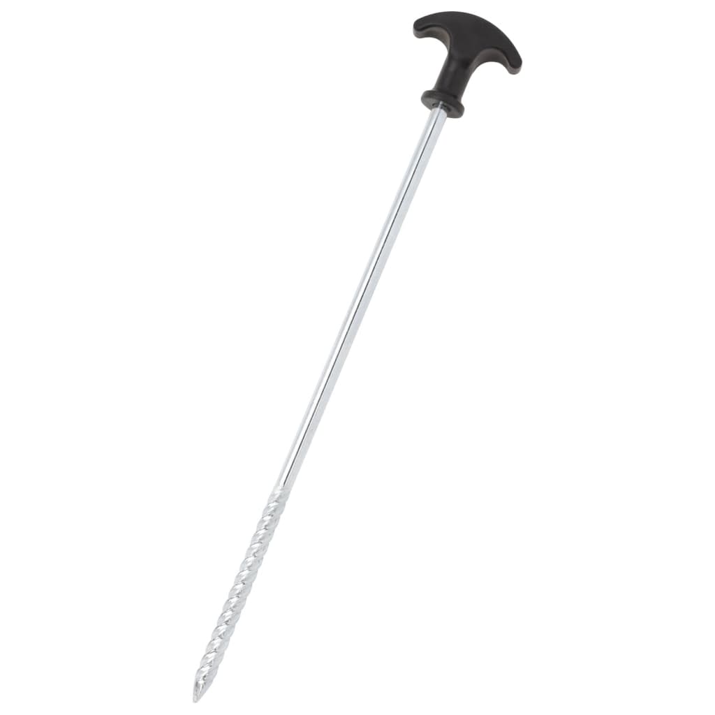 teltpløkker 12 stk. 30 cm Ø7 mm galvaniseret stål