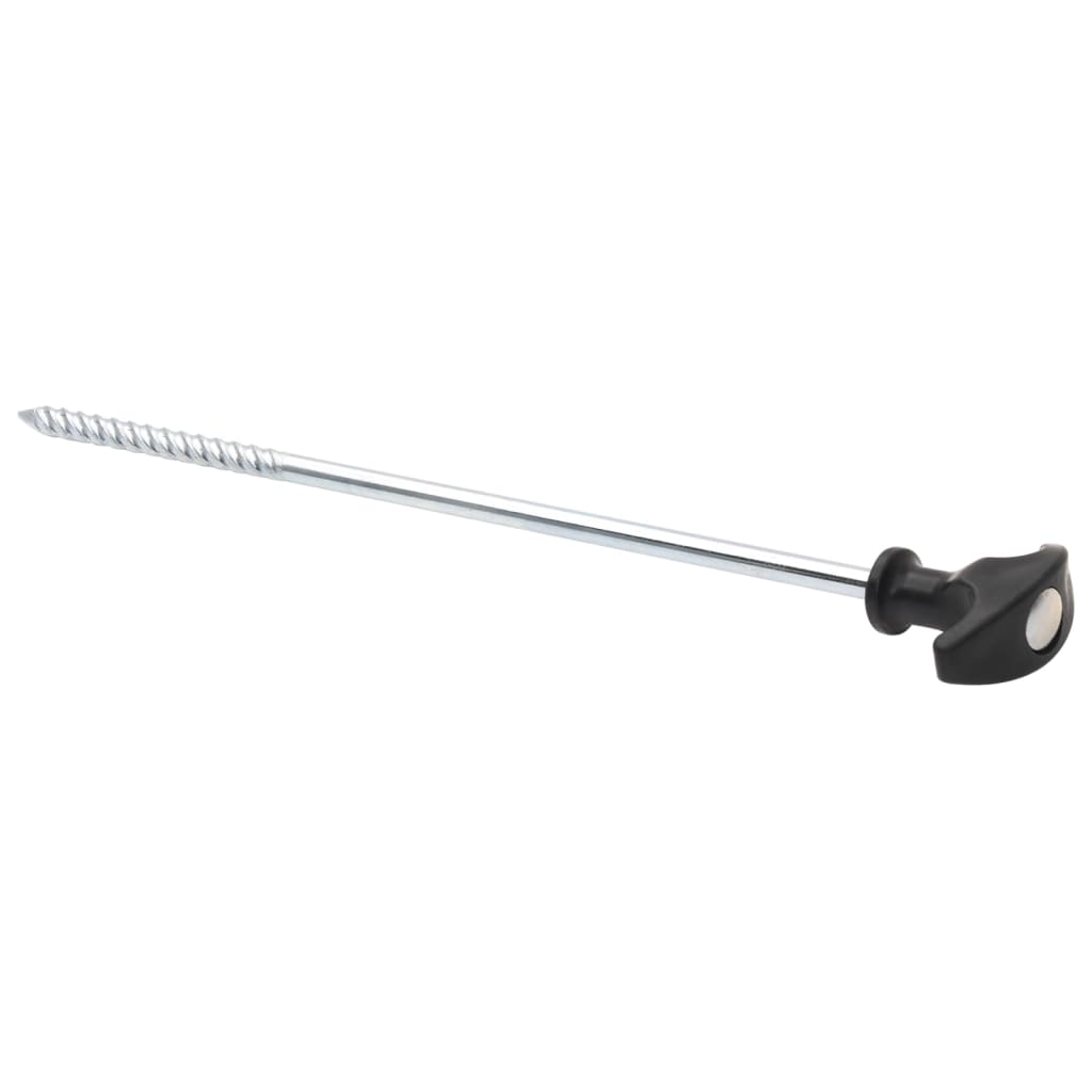 teltpløkker 12 stk. 30 cm Ø7 mm galvaniseret stål