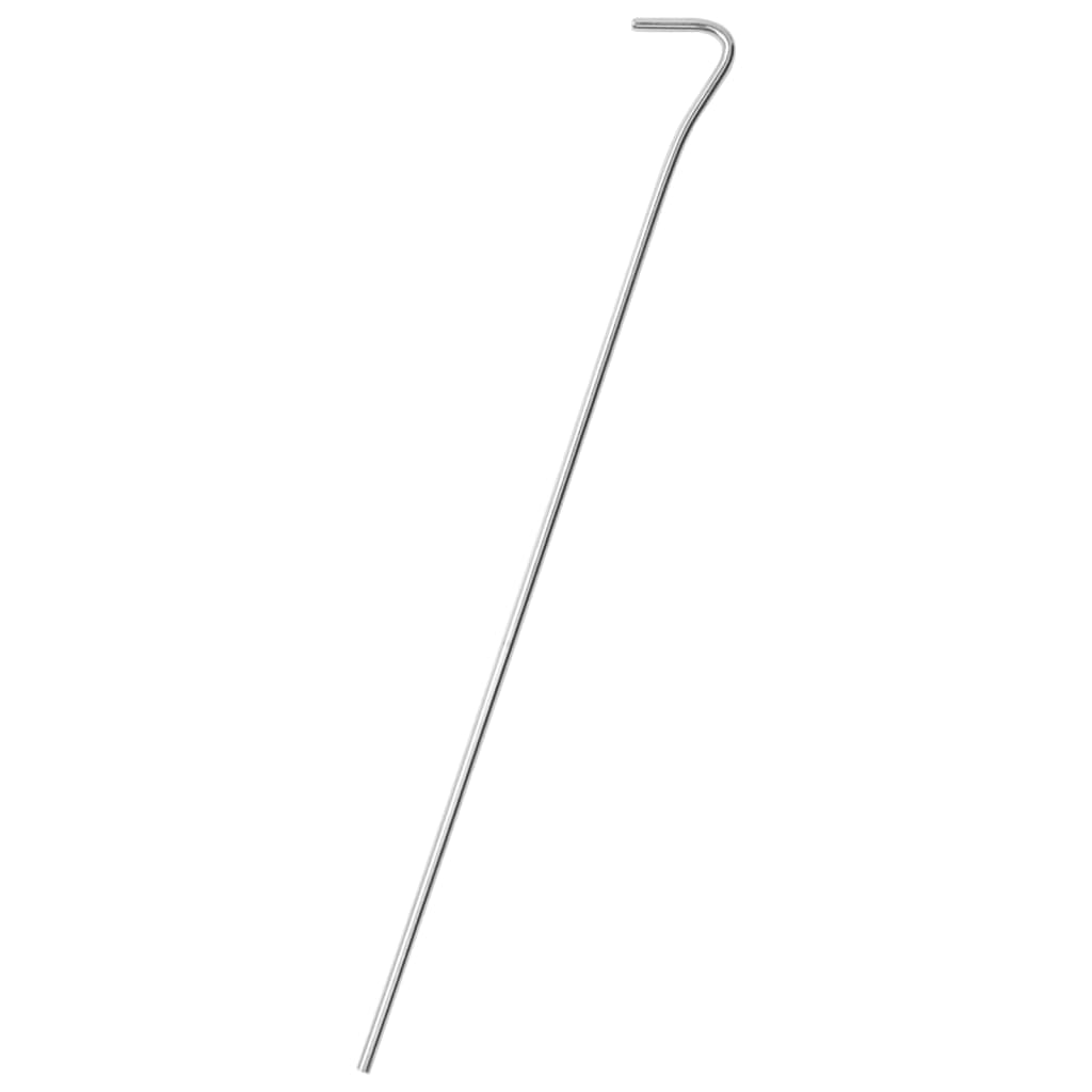 teltpløkker 50 stk. 30 cm Ø4 mm galvaniseret stål