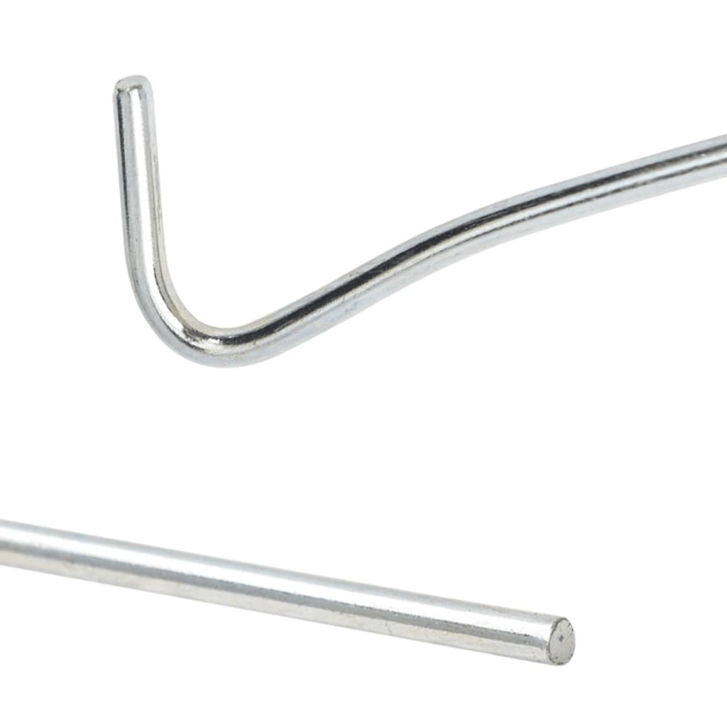 teltpløkker 25 stk. 30 cm Ø4 mm galvaniseret stål