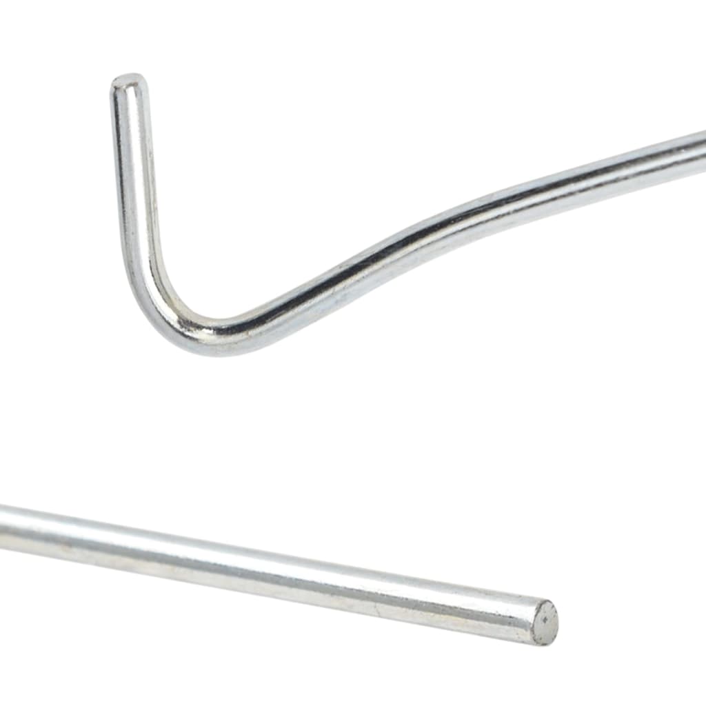 teltpløkker 50 stk. 23 cm Ø3 mm galvaniseret stål