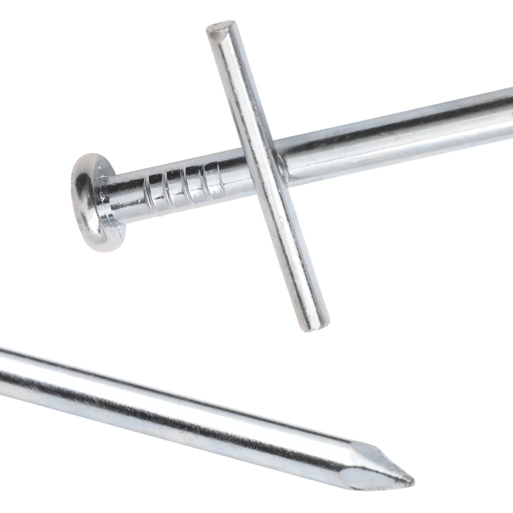 teltpløkker 24 stk. 29,5 cm Ø6 mm galvaniseret stål