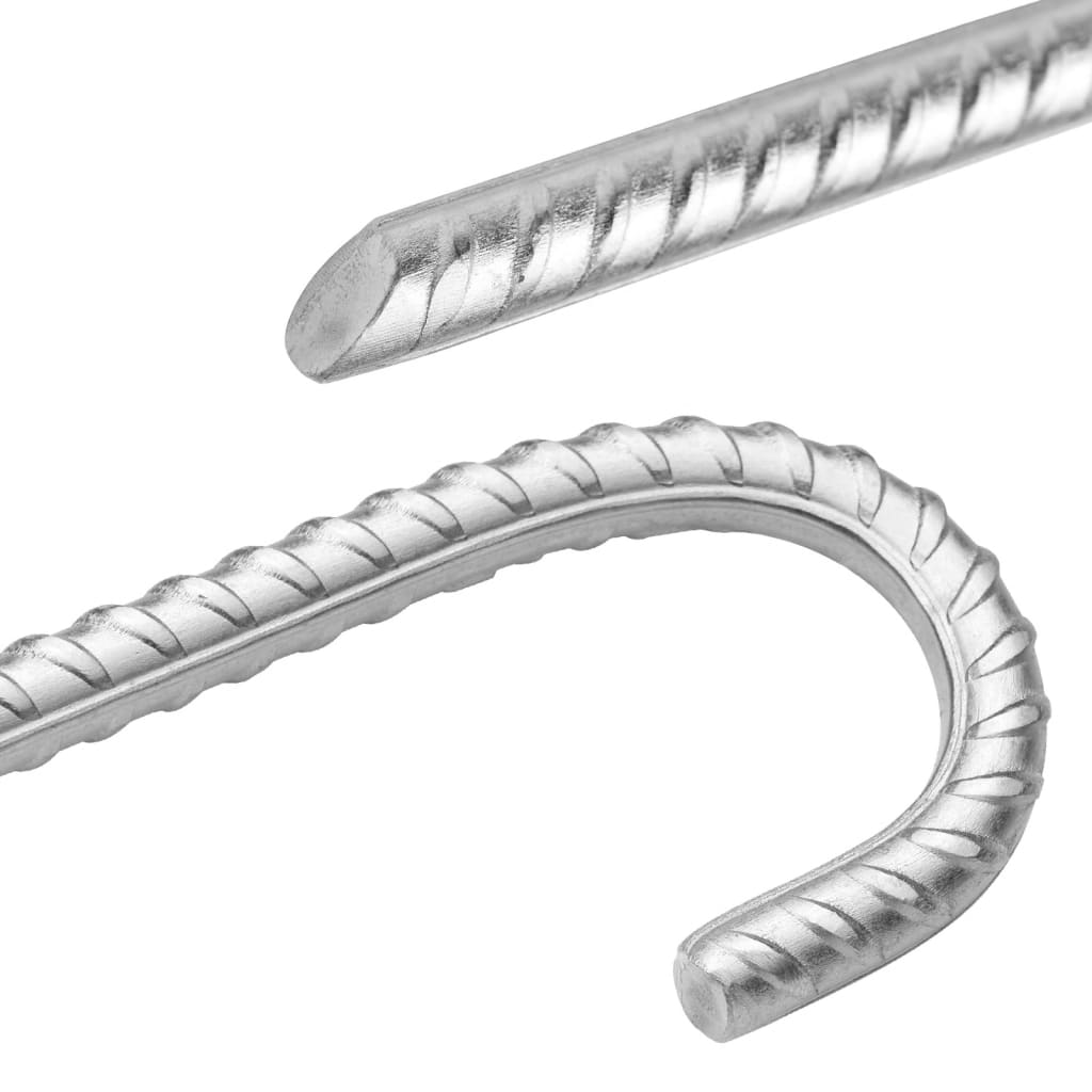 teltpløkker 12 stk. 41,5 cm Ø12 mm galvaniseret stål