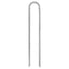 teltpløkker 6 stk. U-form 30 cm Ø8,5 mm galvaniseret stål