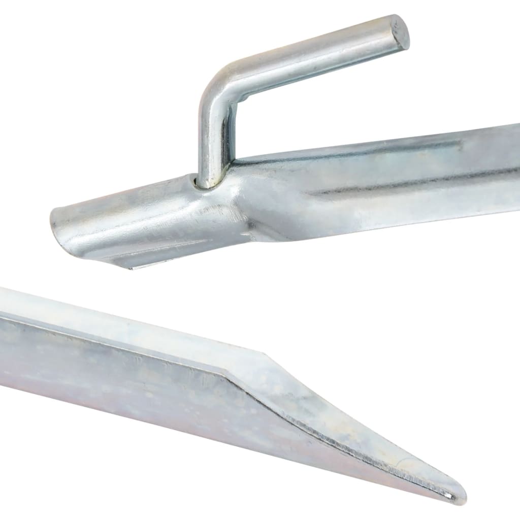 teltpløkker 24 stk. V-facon 25 cm Ø20 mm galvaniseret stål