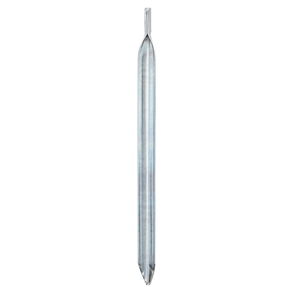 teltpløkker 24 stk. V-facon 29,5 cm Ø20 mm galvaniseret stål