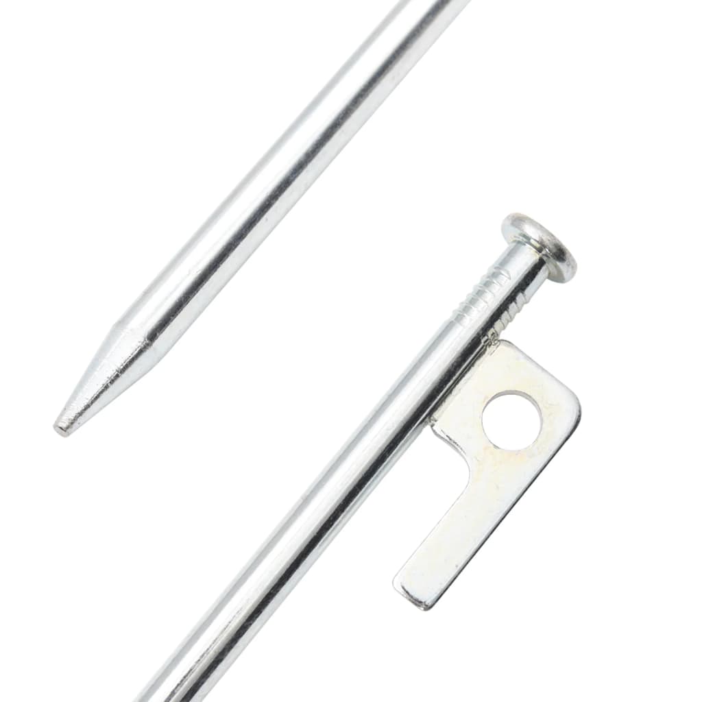 teltpløkker 24 stk. 20 cm 9 mm galvaniseret stål