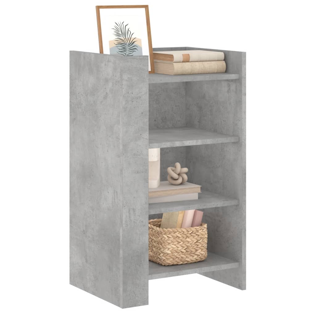 skænk 45x35x75 cm konstrueret træ betongrå