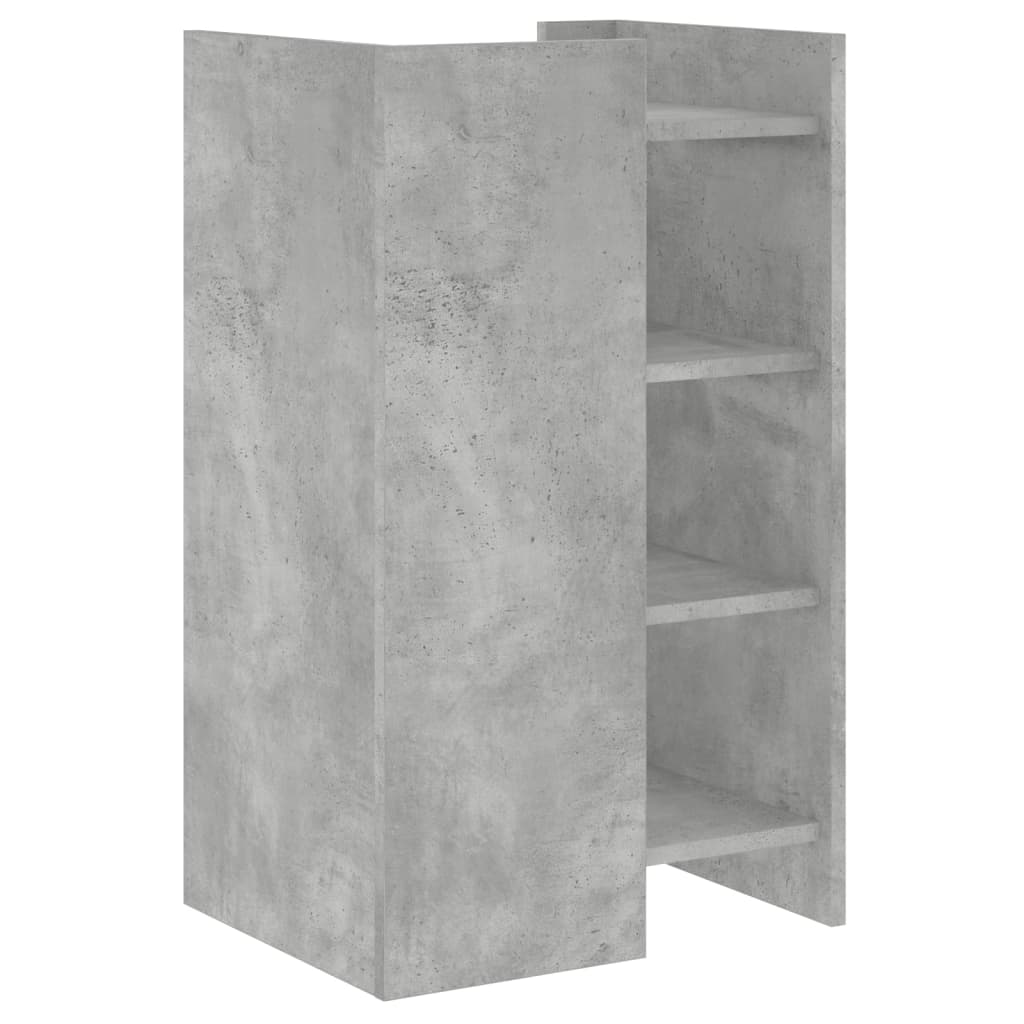 skænk 45x35x75 cm konstrueret træ betongrå