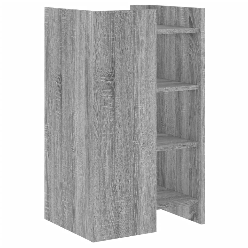 skænk 45x35x75 cm konstrueret træ grå sonoma-eg