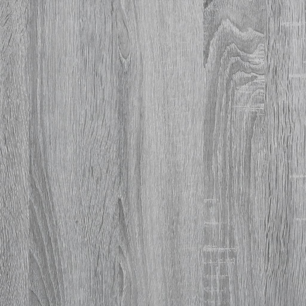 skænk 73,5x35x75 cm konstrueret træ grå sonoma-eg