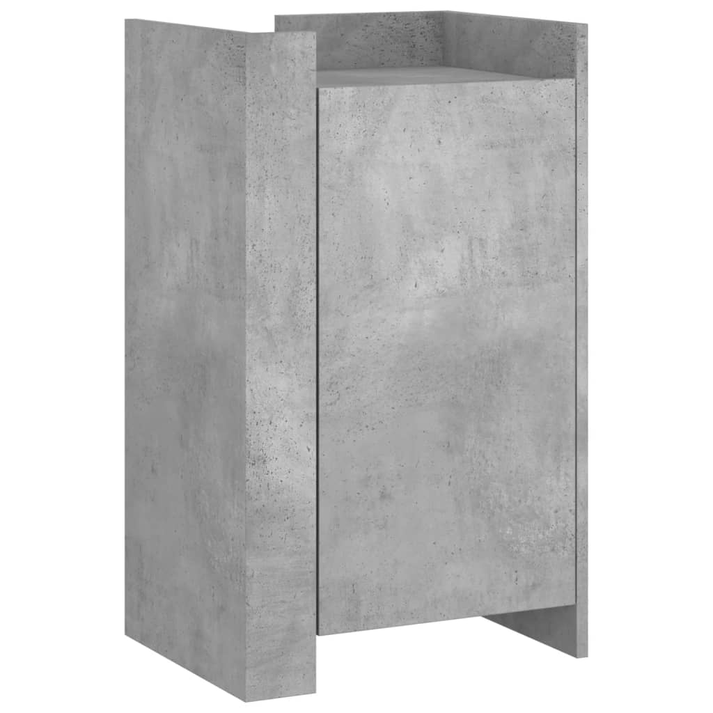 skænk 45x35x75 cm konstrueret træ betongrå