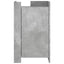 skænk 45x35x75 cm konstrueret træ betongrå