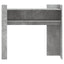 konsolbord 100x35x90 cm konstrueret træ betongrå