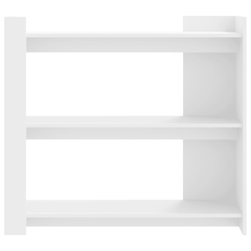 konsolbord 100x35x90 cm konstrueret træ hvid