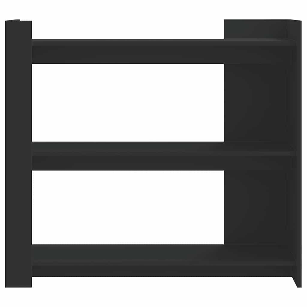 konsolbord 100x35x90 cm konstrueret træ sort