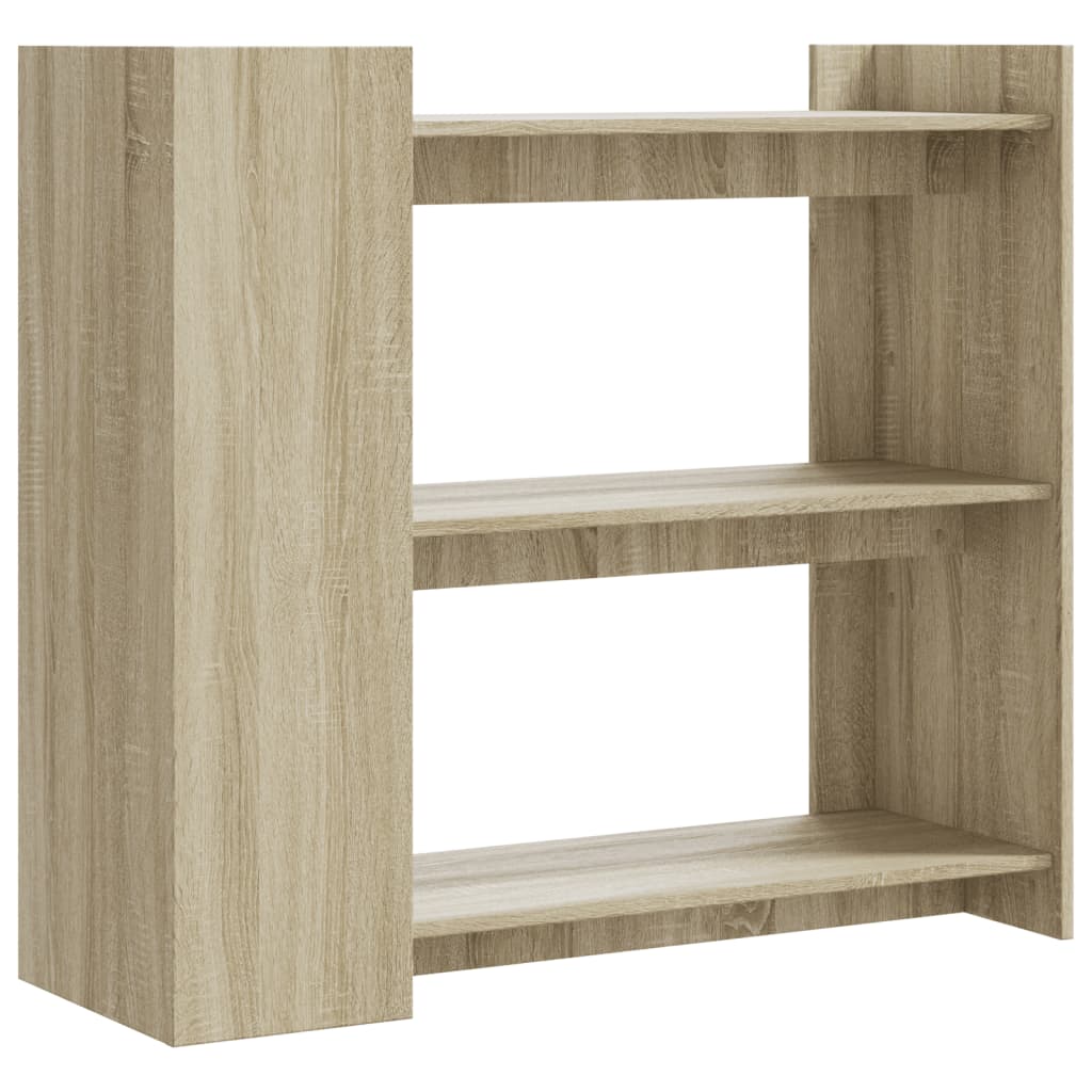 konsolbord 100x35x90 cm konstrueret træ sonoma-eg