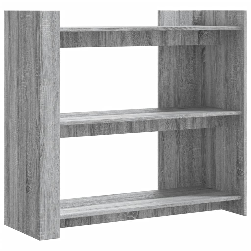 konsolbord 100x35x90 cm konstrueret træ grå sonoma-eg