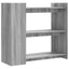 konsolbord 100x35x90 cm konstrueret træ grå sonoma-eg