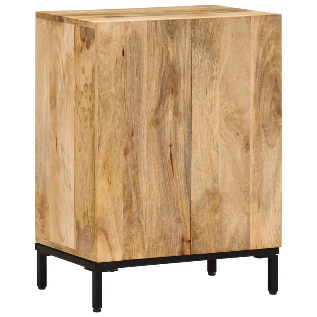 skab 53x35x72 cm massivt mangotræ