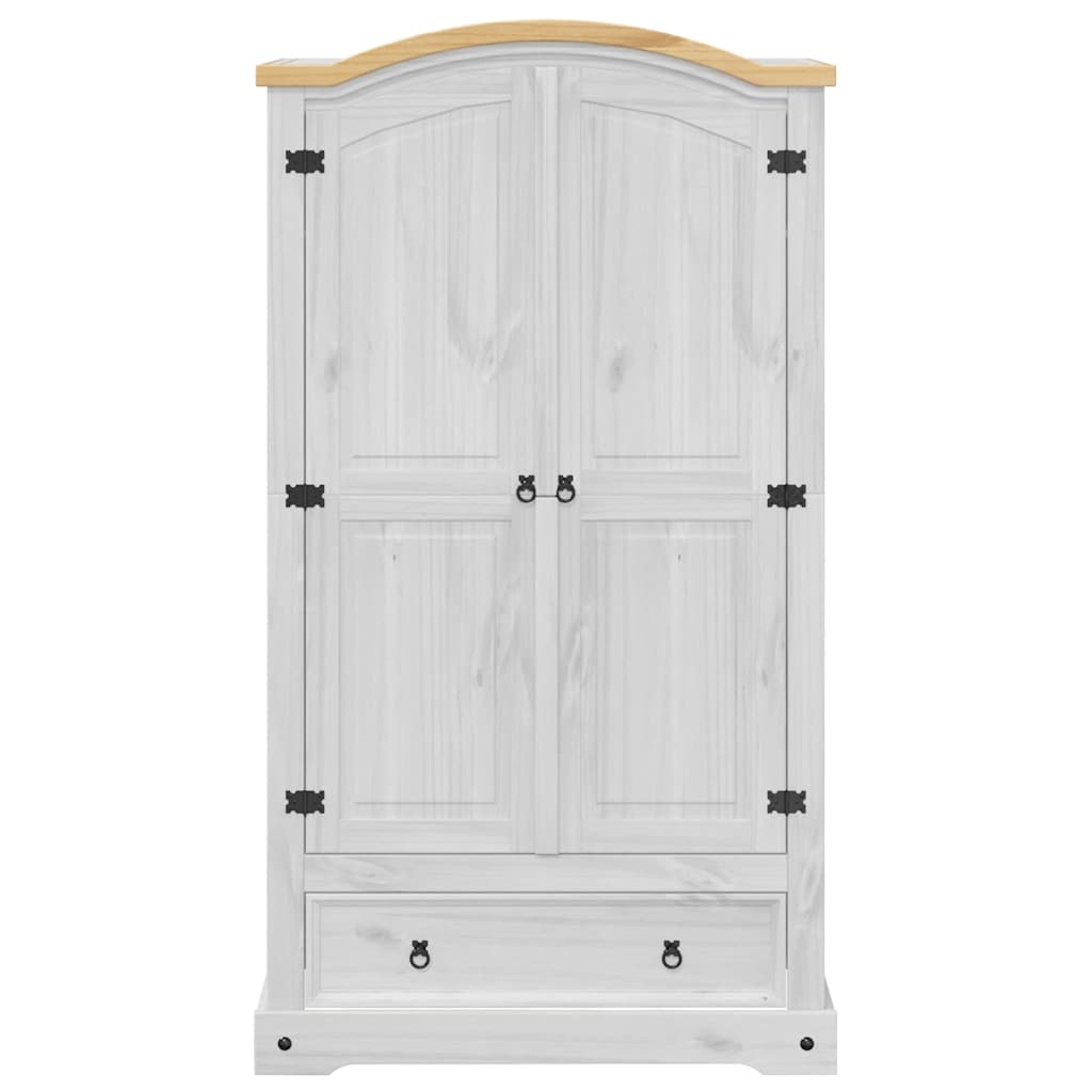 klædeskab Corona 102x52x186 cm massivt fyrretræ