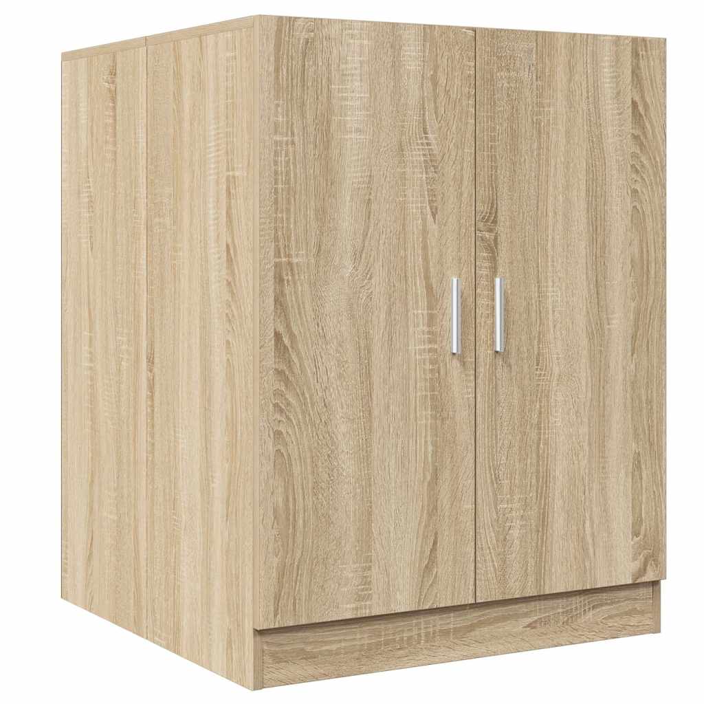 vaskemaskineskab 70,5x71,5x91,5 cm sonoma-eg
