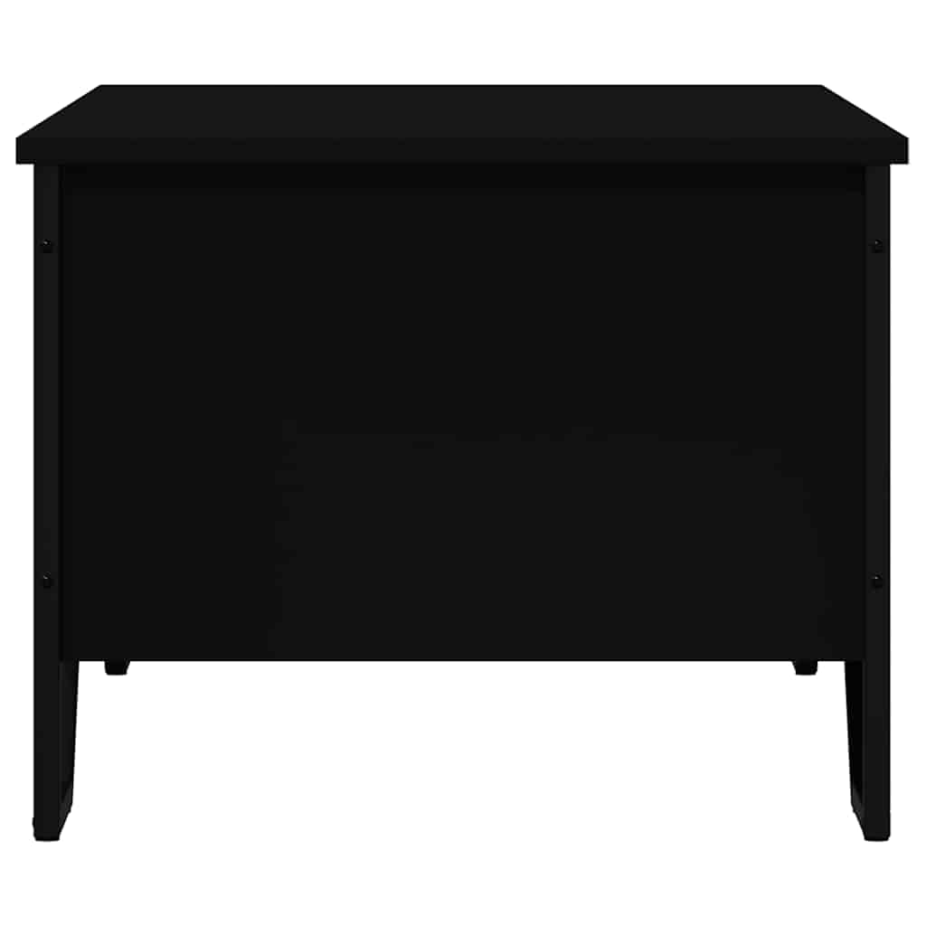 sofabord 100x51x40 cm konstrueret træ sort