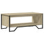 sofabord 100x51x40 cm konstrueret træ sonoma-eg