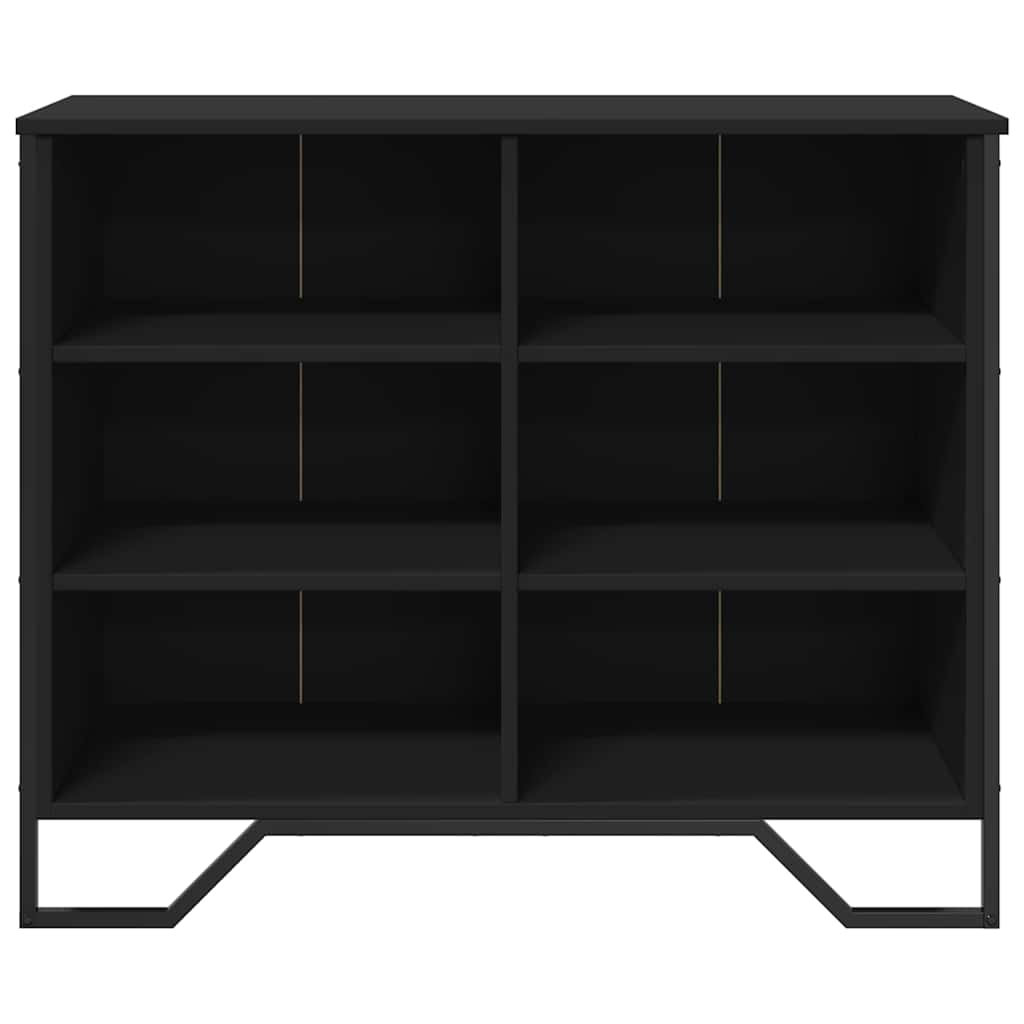 skænk 79,5x35,5x74,5 cm konstrueret træ brun egetræsfarve