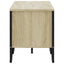 tv-bord 122x34x41 cm konstrueret træ sonoma-eg