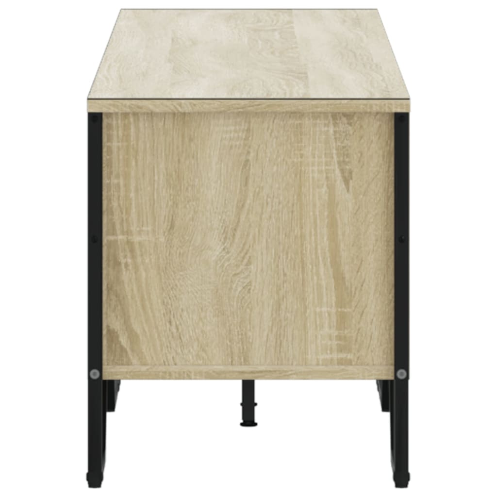 tv-bord 180x34x41 cm konstrueret træ sonoma-eg