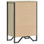 bogreol 50x31x74,5 cm konstrueret træ sonoma-eg