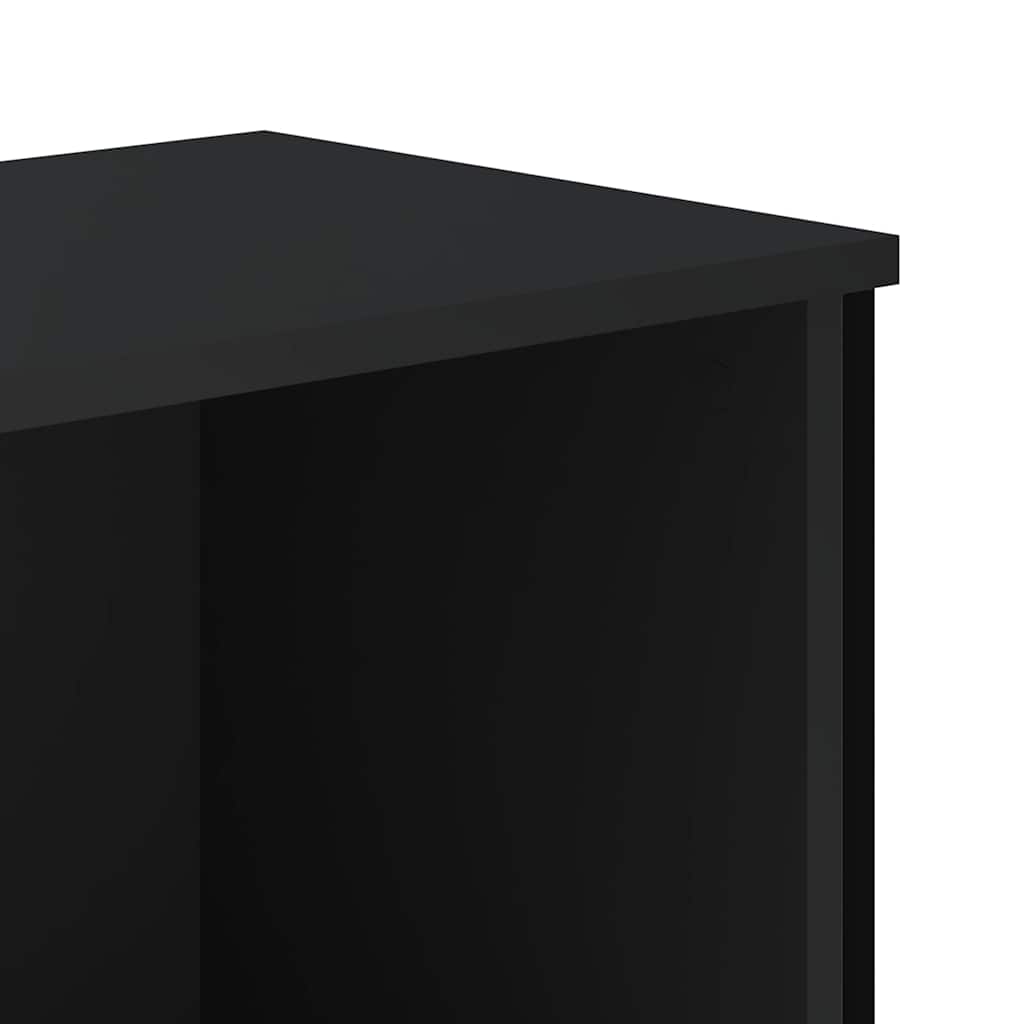 skoreol 90x38x45,5 cm konstrueret træ sort